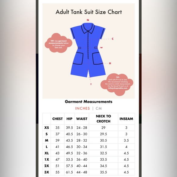 NOBLE TANK SUIT 🌟 SIZE SMALL - Picture 4 of 4